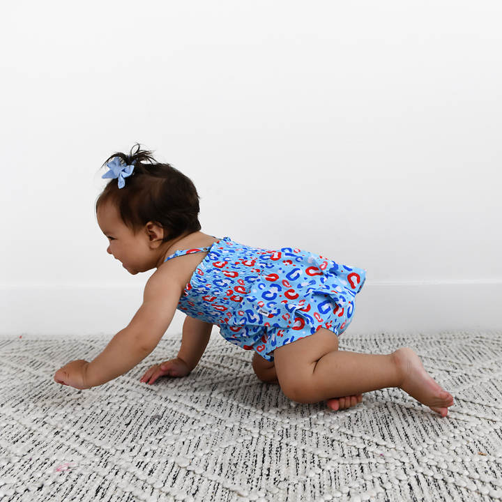 Kinsley Leopard SMOCKED TIERED TUTU - Gigi and Max