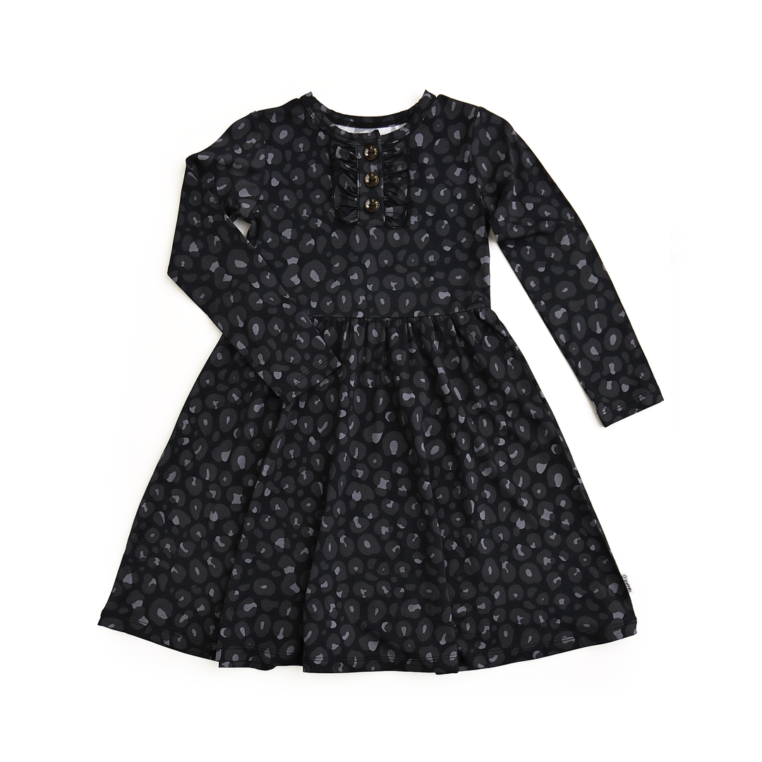 Ash Black Leopard TUTU DRESS - Gigi and Max