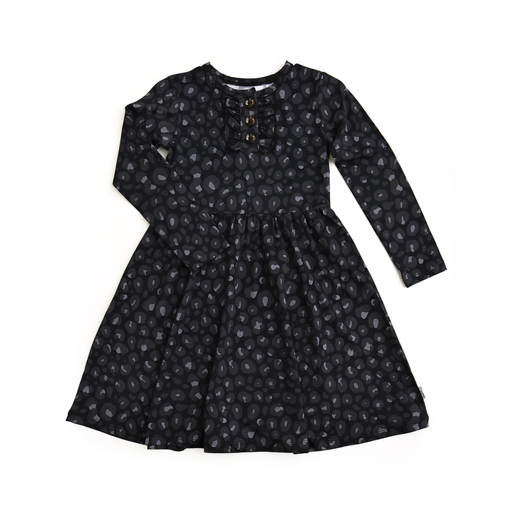 Ash Black Leopard TUTU DRESS - Gigi and Max