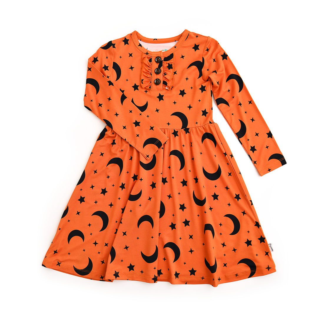 Blaise Orange Moon TUTU DRESS - Gigi and Max
