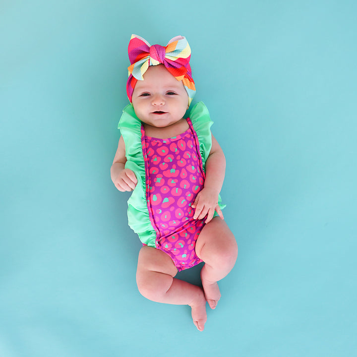 Tara Leopard TANK ONE PIECE SWIMSUIT - Gigi and Max