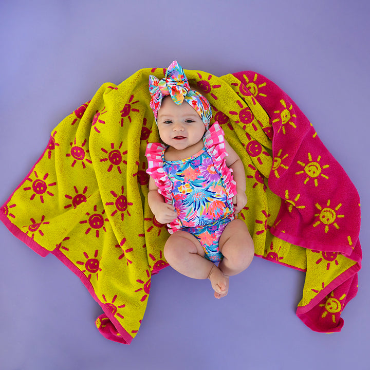 Megan Floral TANK ONE PIECE SWIMSUIT - Gigi and Max