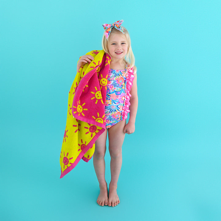 Megan Floral TANK ONE PIECE SWIMSUIT - Gigi and Max