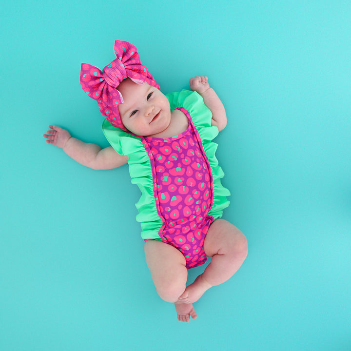 Tara Leopard TANK ONE PIECE SWIMSUIT - Gigi and Max