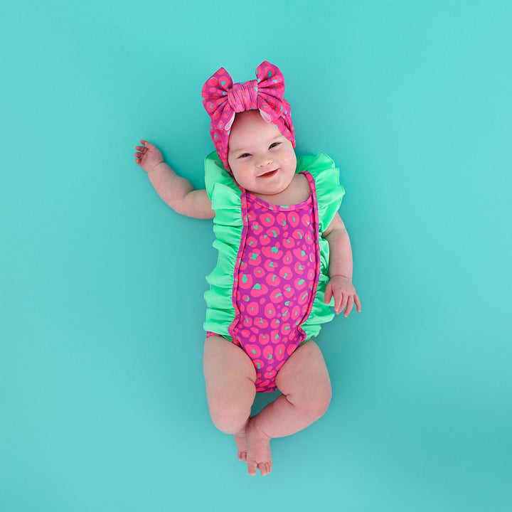 Tara Leopard TANK ONE PIECE SWIMSUIT - Gigi and Max