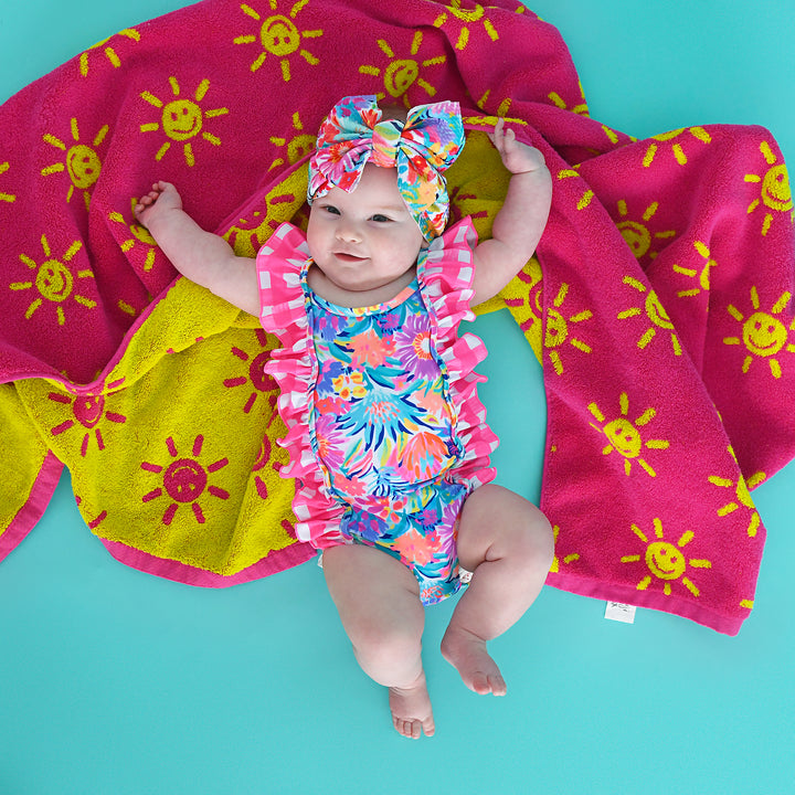 Megan Floral TANK ONE PIECE SWIMSUIT - Gigi and Max