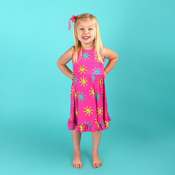 Brittany Smiley TANK TWIRL DRESS - Gigi and Max