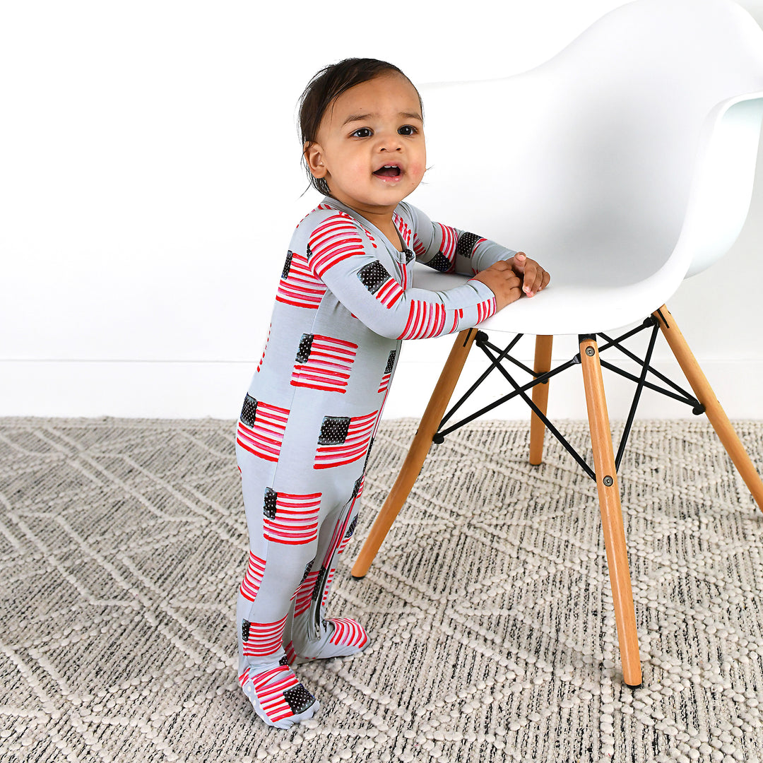 George Blue Flag ZIP - Gigi and Max