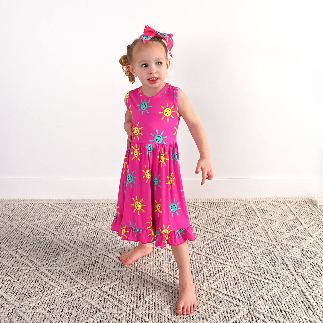 Brittany Smiley TANK TWIRL DRESS - Gigi and Max