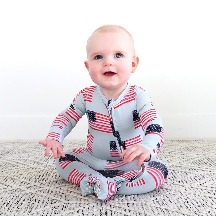 George Blue Flag ZIP - Gigi and Max