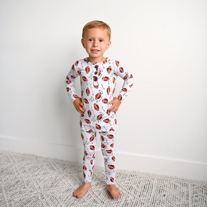 Brady Football TWO PIECE - Gigi and Max