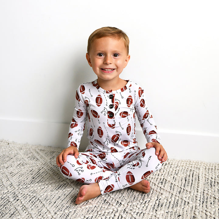 Brady Football TWO PIECE - Gigi and Max
