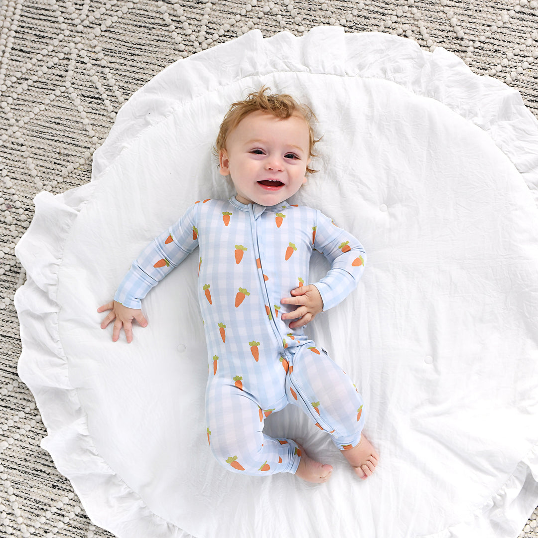 Henry Carrot Gingham ZIP - Gigi and Max