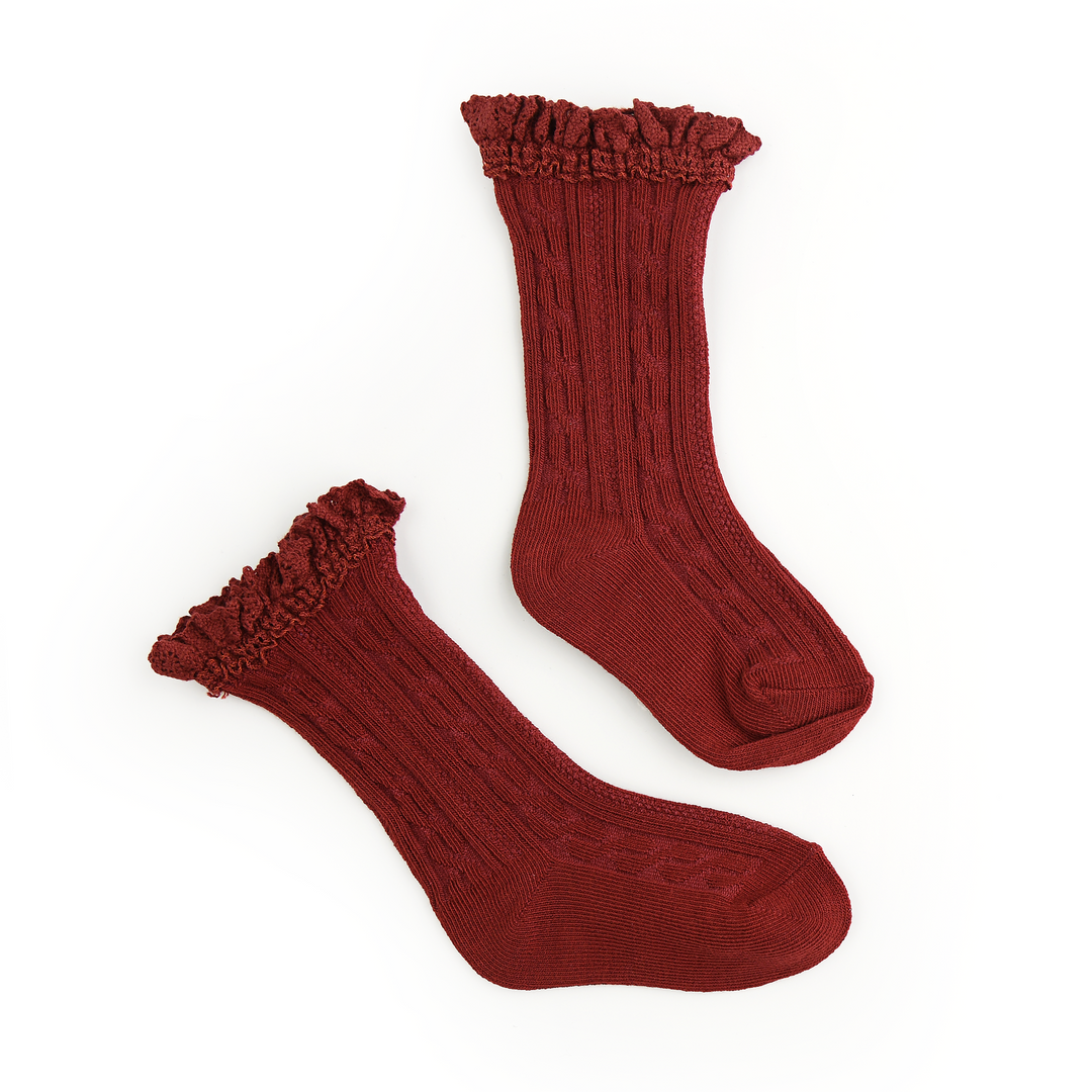 Brick LACE SOCKS - Gigi and Max