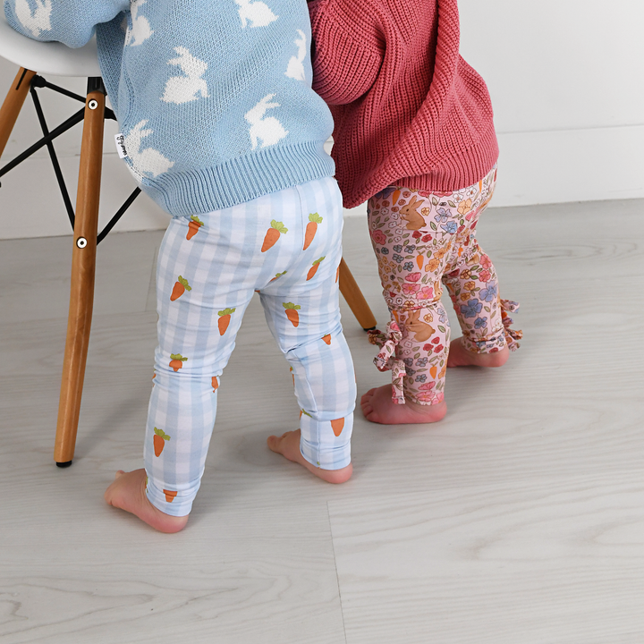 Henry Carrot Gingham LEGGINGS - Gigi and Max