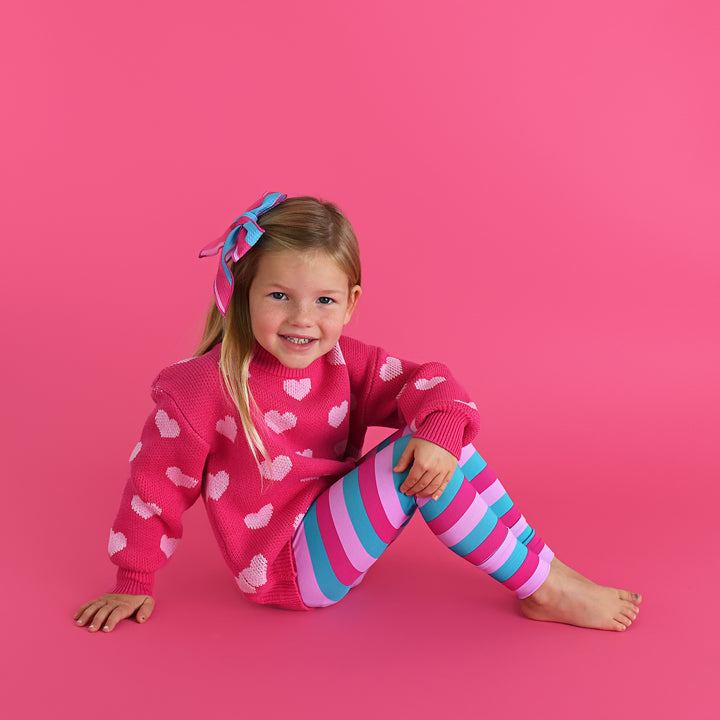 Pink Heart SWEATER - Gigi and Max