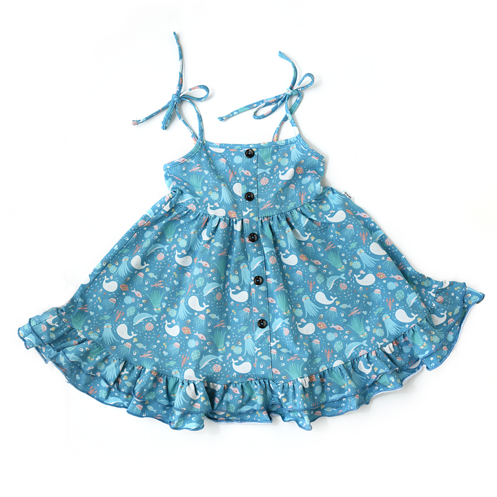 Bree TIE TWIRL DRESS - Gigi and Max