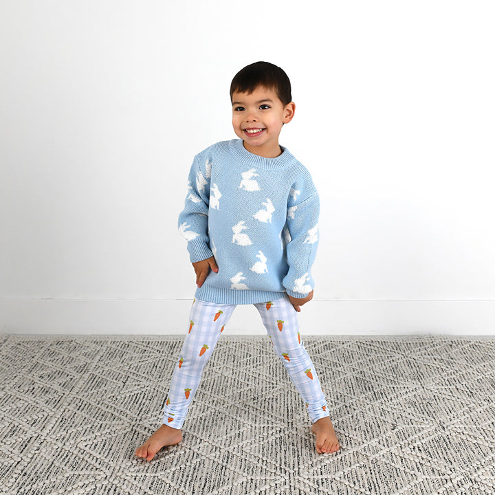 Henry Carrot Gingham LEGGINGS - Gigi and Max