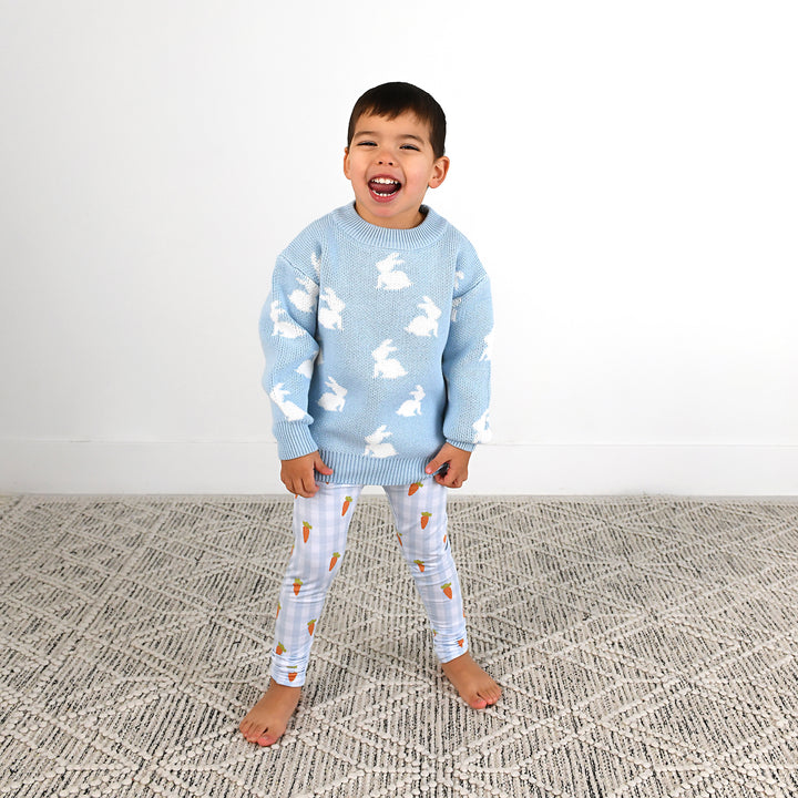 Henry Carrot Gingham LEGGINGS - Gigi and Max