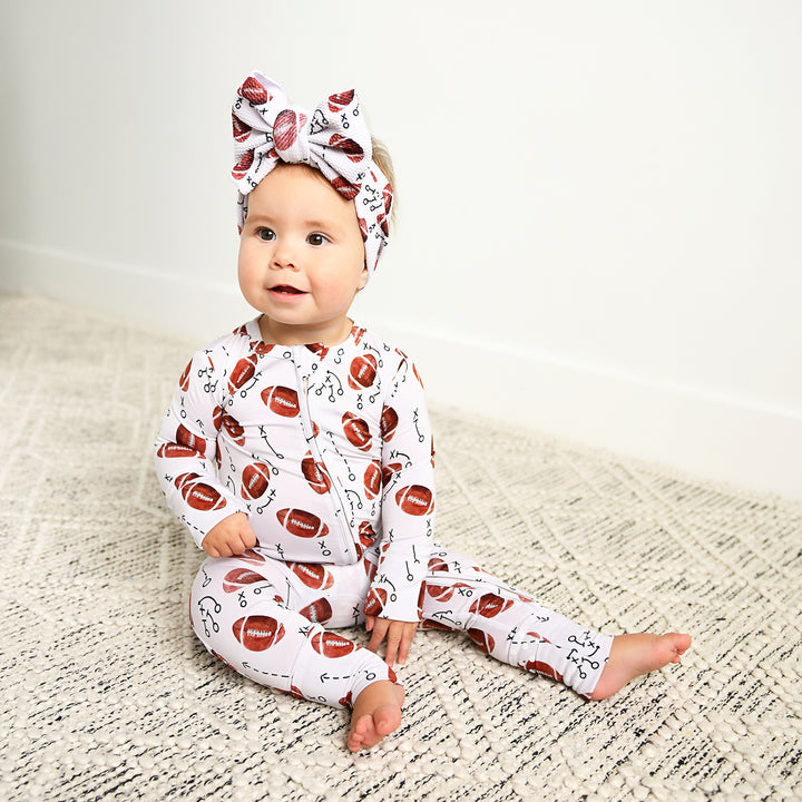 Brady Football HEADWRAP - Gigi and Max