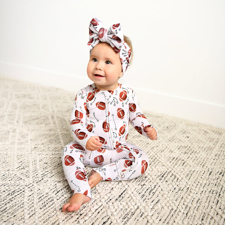 Brady Football HEADWRAP - Gigi and Max