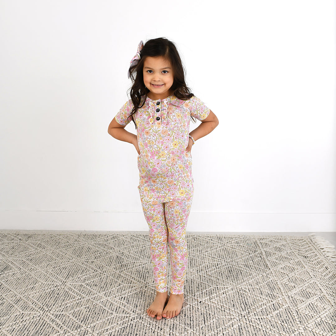 Kennedy Floral RUFFLE TWO PIECE - Gigi and Max