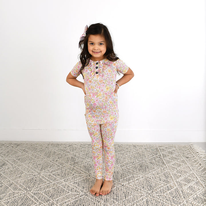 Kennedy Floral RUFFLE TWO PIECE - Gigi and Max