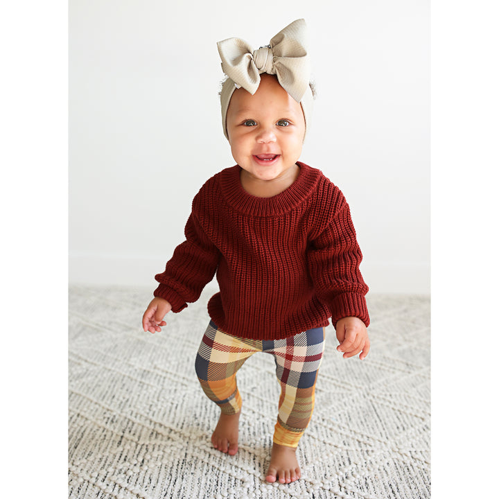 River Plaid LEGGINGS - Gigi and Max