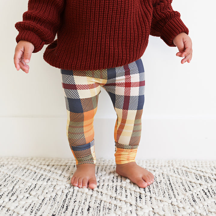 River Plaid LEGGINGS - Gigi and Max
