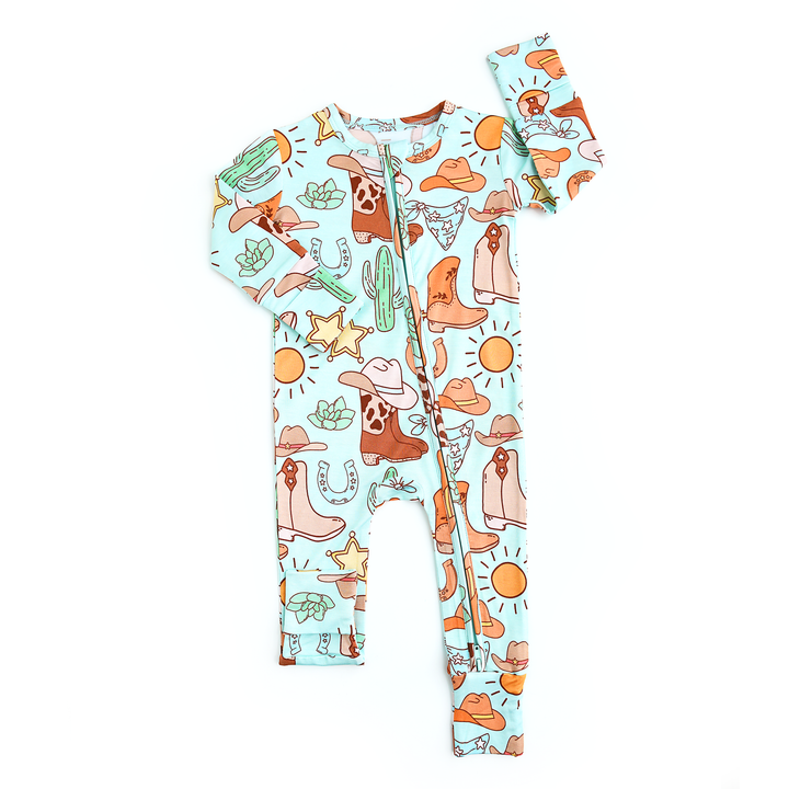 Luke Blue Western ZIP - Gigi and Max