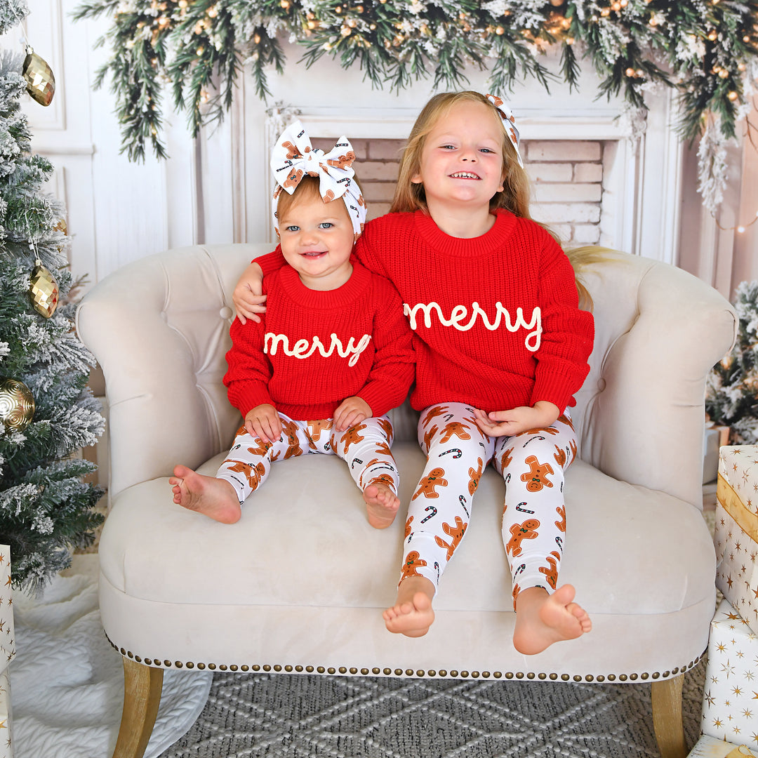 Fritz Gingerbread CLIP BOW - Gigi and Max