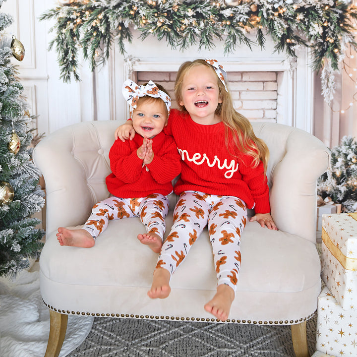 Fritz Gingerbread CLIP BOW - Gigi and Max