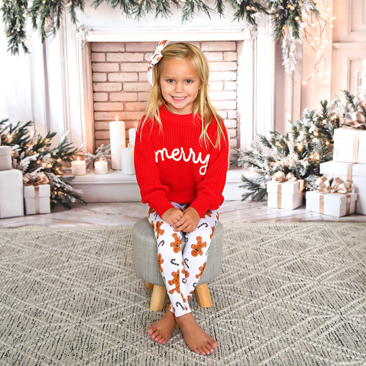 Fritz Gingerbread CLIP BOW - Gigi and Max