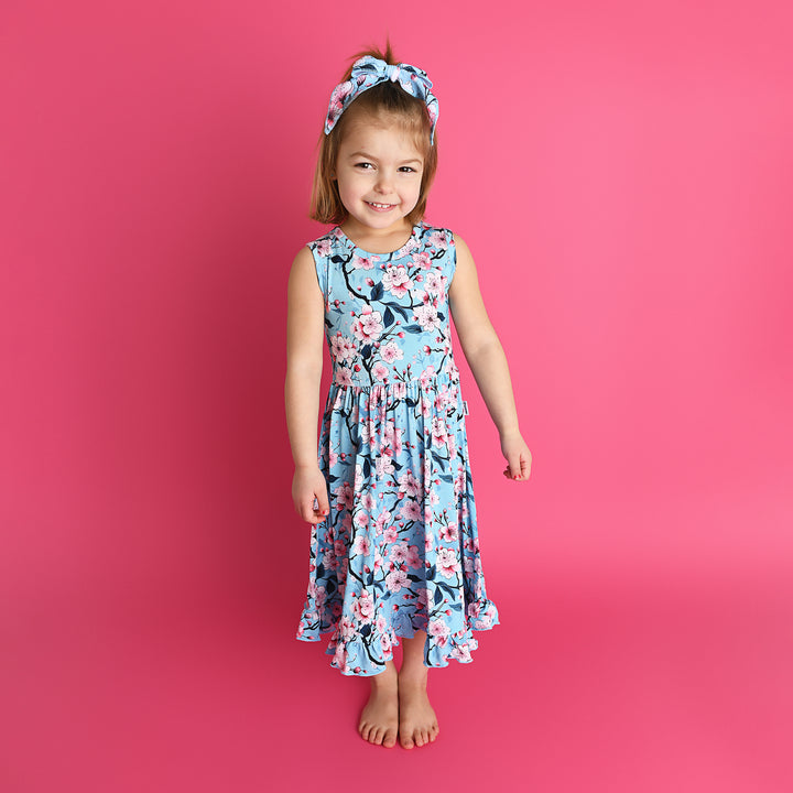 Sakura TANK RUFFLE TWIRL DRESS - Gigi and Max