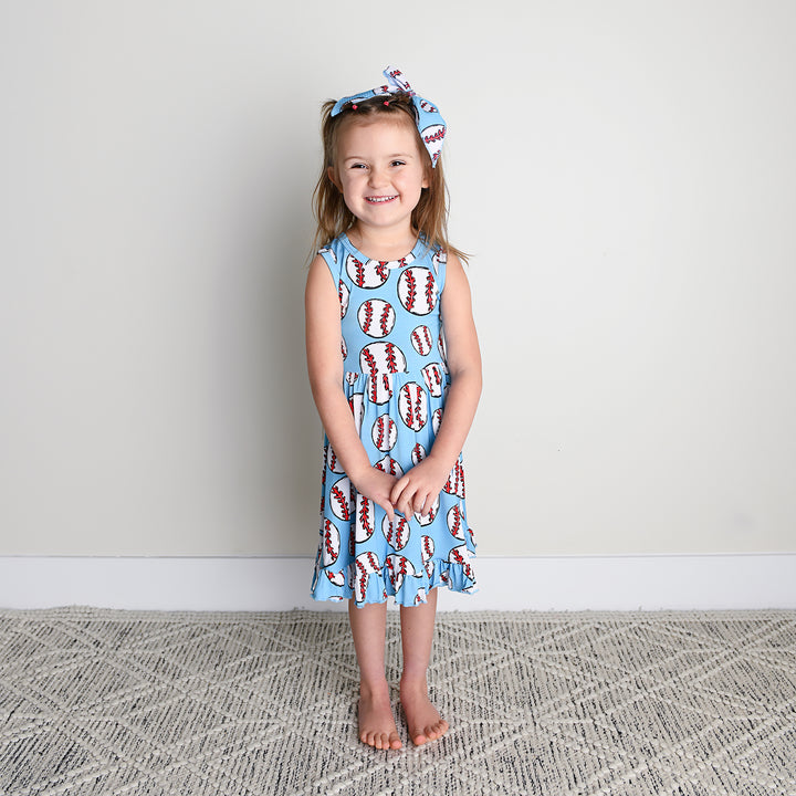 Bambino TANK RUFFLE TWIRL DRESS - Gigi and Max