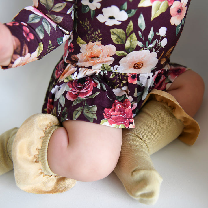 Khaki LACE SOCKS - Gigi and Max