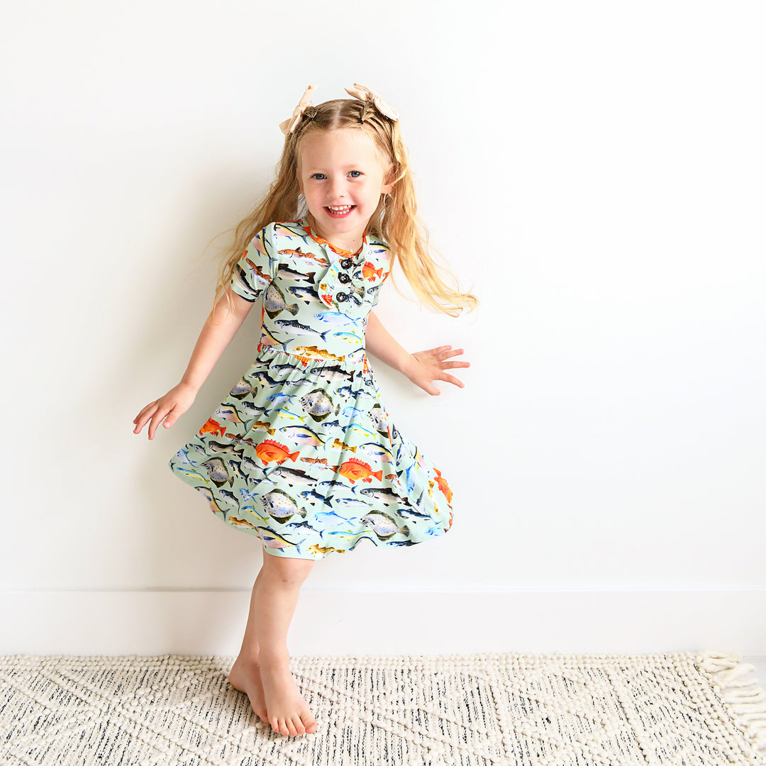 Tommy Fish TUTU DRESS - Gigi and Max