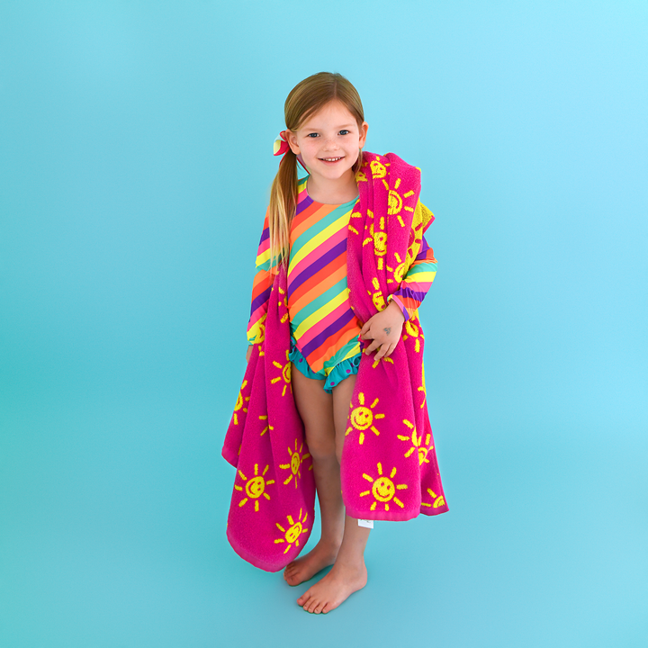 Amanda Stripe CLIP BOW - Gigi and Max