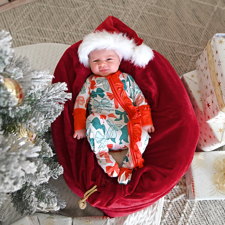 Belle Bows RUFFLE ZIP