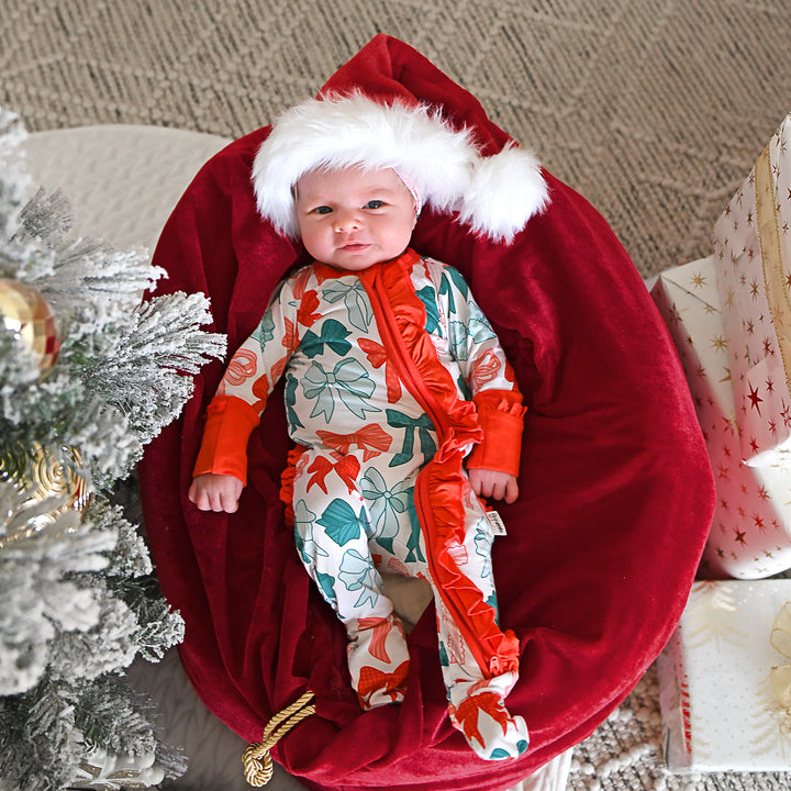 Belle Bows RUFFLE ZIP