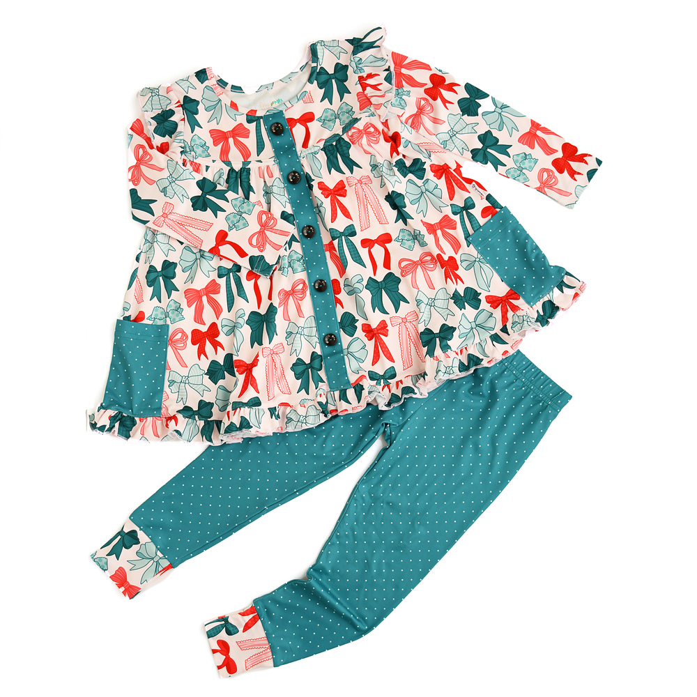 Belle Bows PEPLUM SET - Gigi and Max