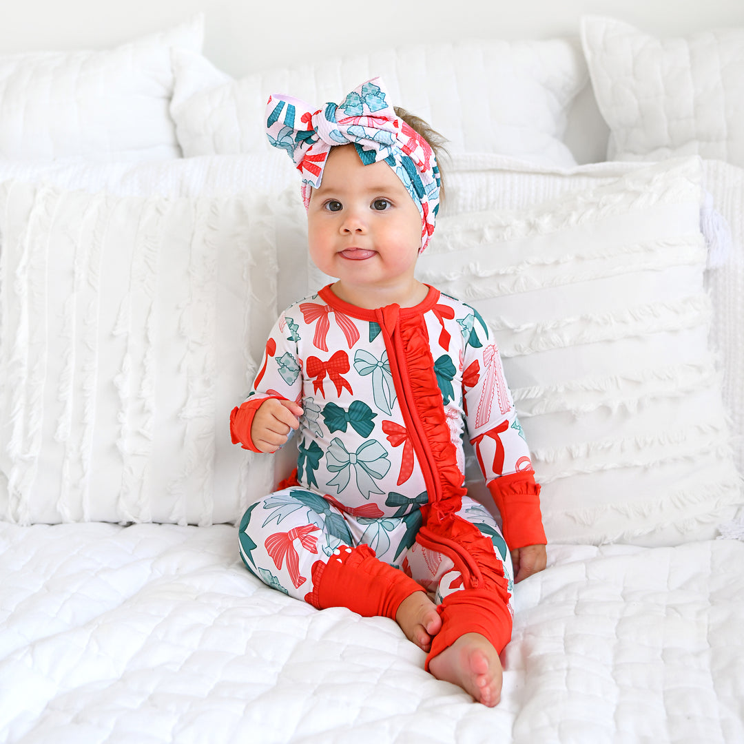 Belle Bows RUFFLE ZIP - Gigi and Max