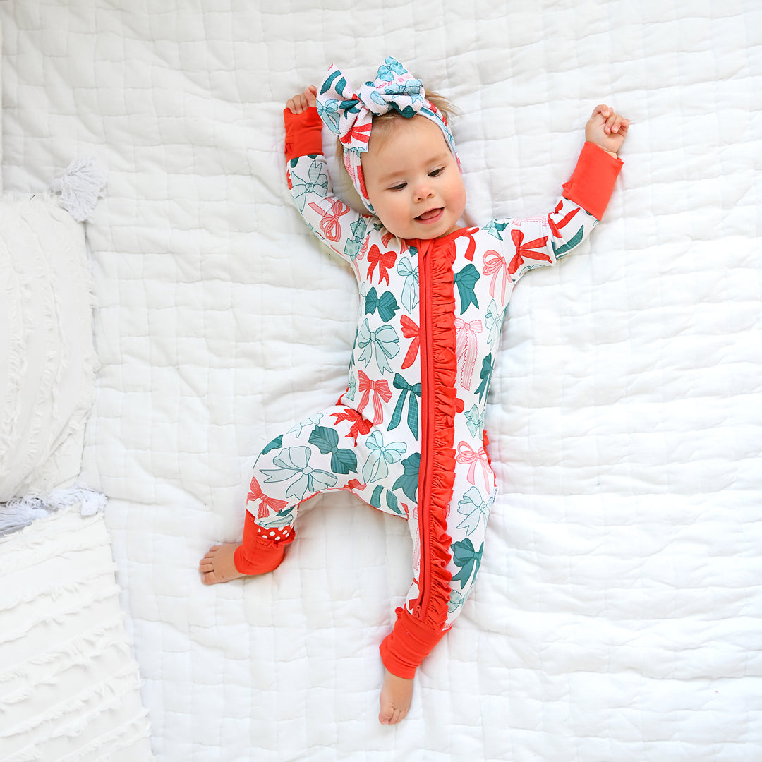 Belle Bows RUFFLE ZIP - Gigi and Max