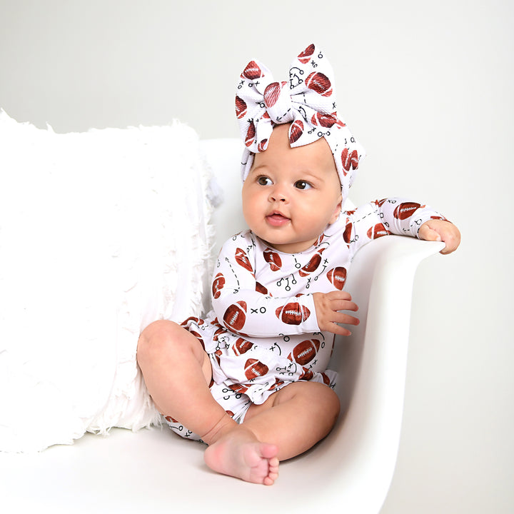 Brady Football HEADWRAP - Gigi and Max