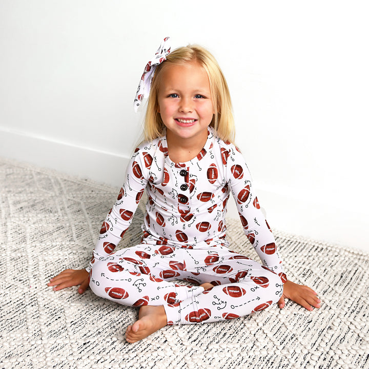 Brady Football TWO PIECE - Gigi and Max
