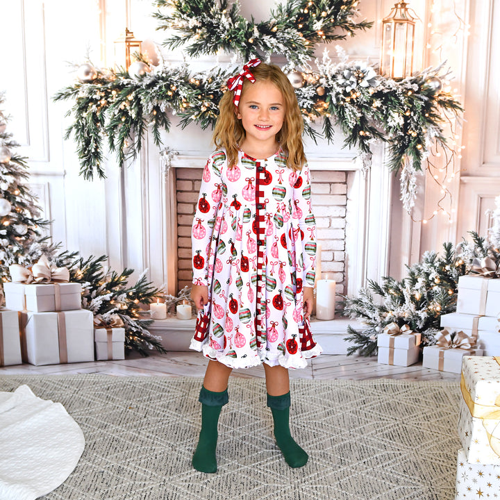 Kit Ornaments BUTTON DRESS - Gigi and Max