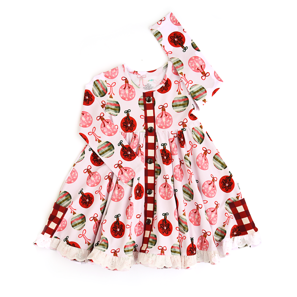 Kit Ornaments BUTTON DRESS - Gigi and Max