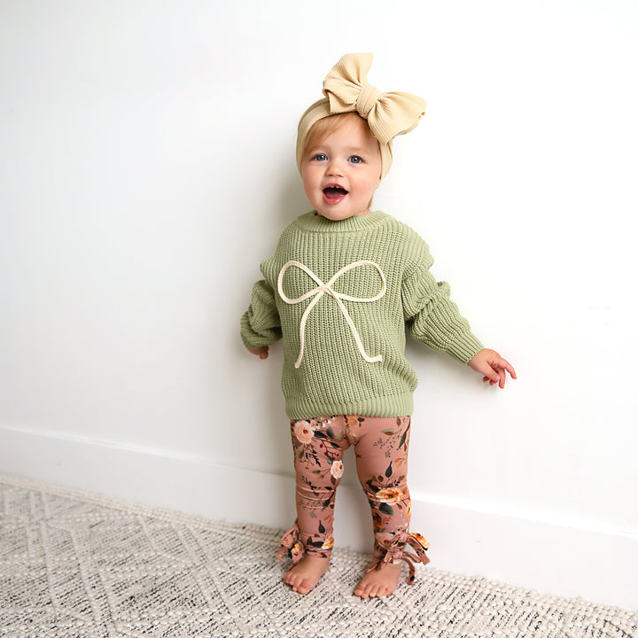 Lucia BOW LEGGINGS - Gigi and Max