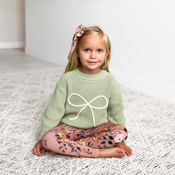 Lucia BOW LEGGINGS - Gigi and Max
