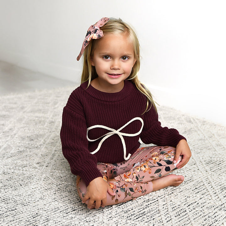 Lucia BOW LEGGINGS - Gigi and Max